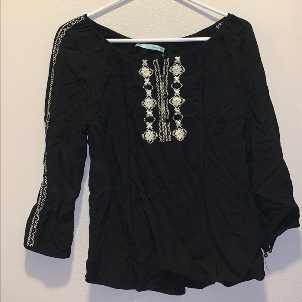 Cute flowy top